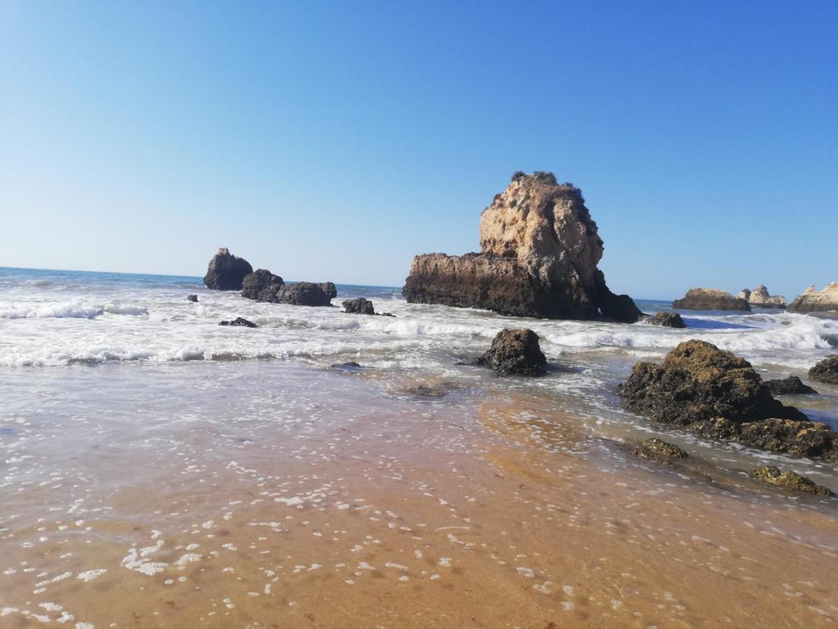 Rocha Praia Mar Beach Front Line Bay Portimão Exteriör bild